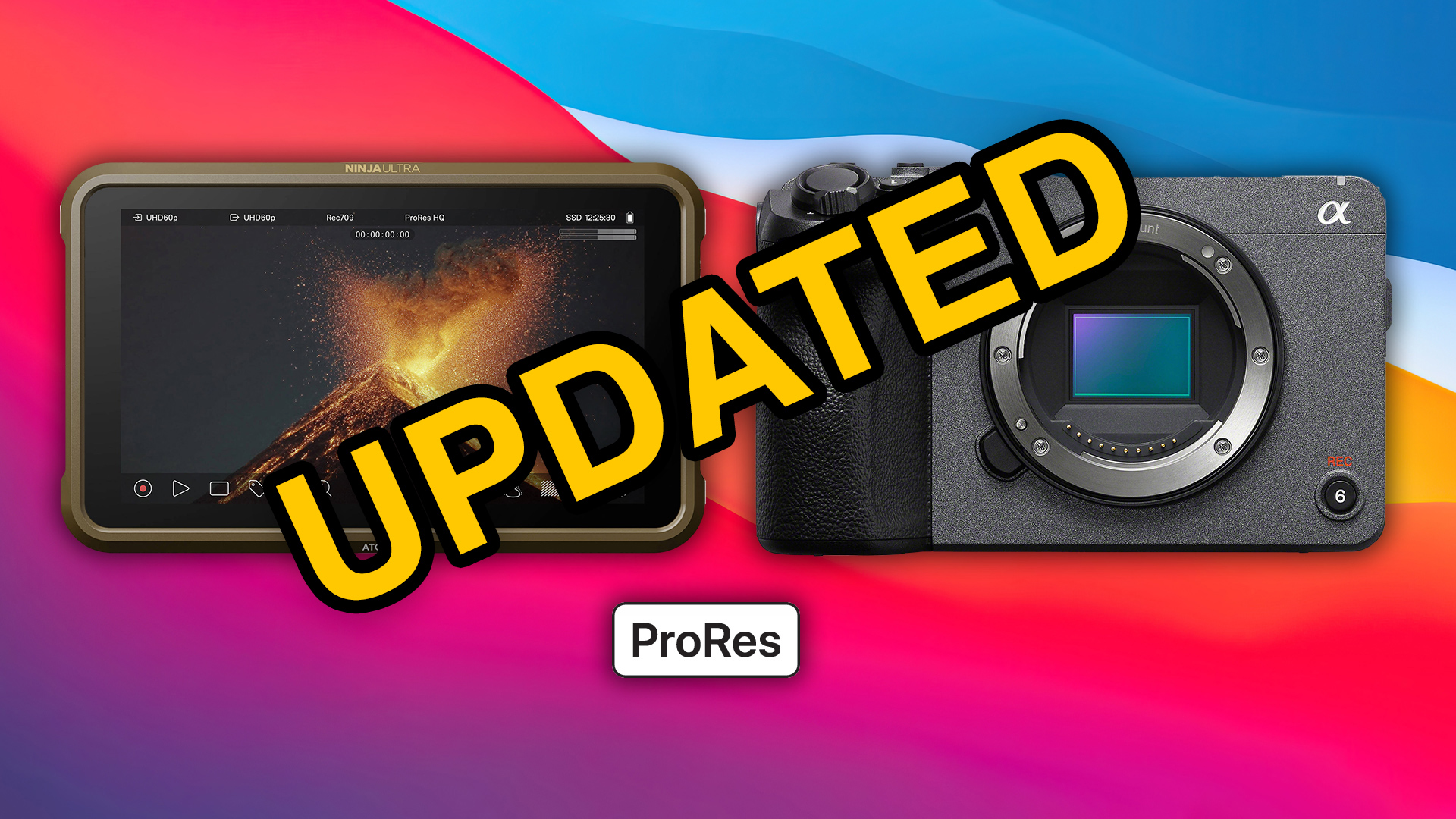 FX30 + Ninja V + ProRes HQ, Updated!